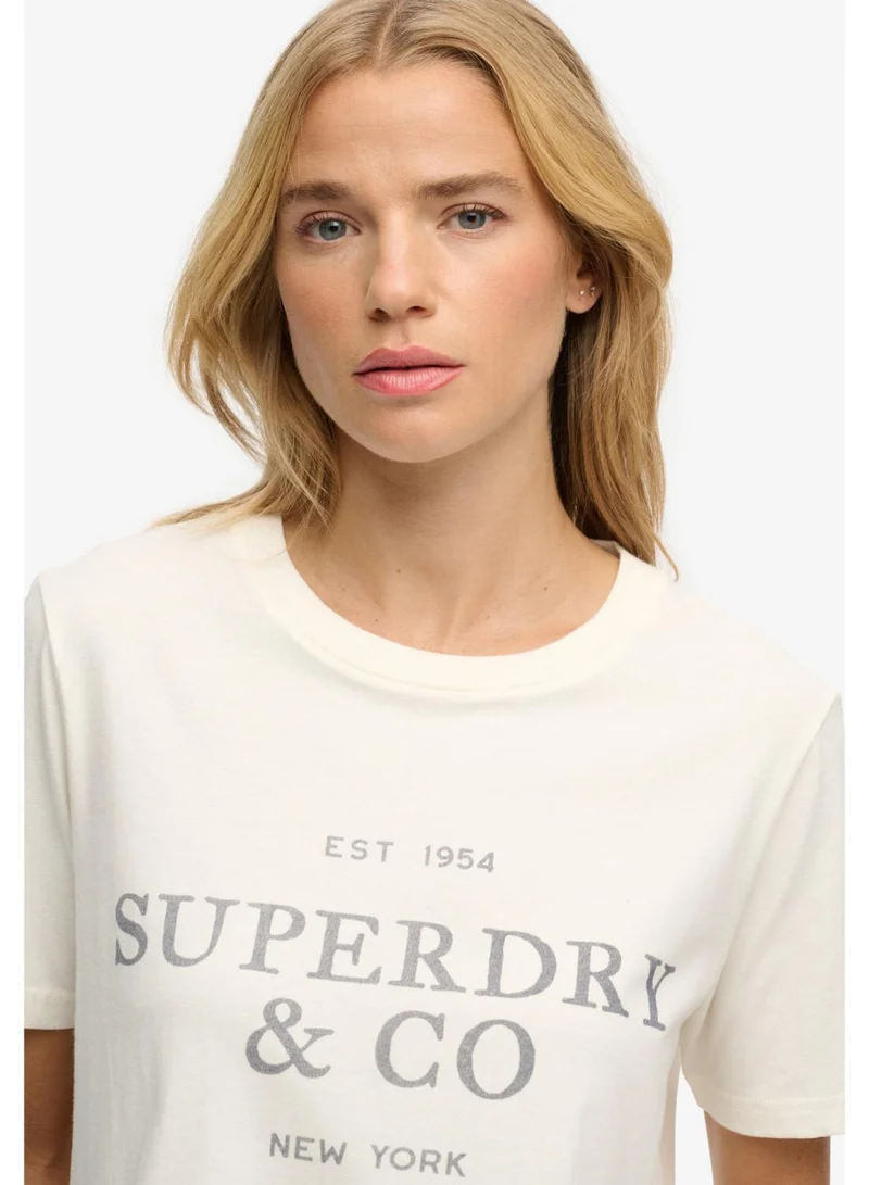 سوبر دراي Luxe Casual Relaxed T-Shirt